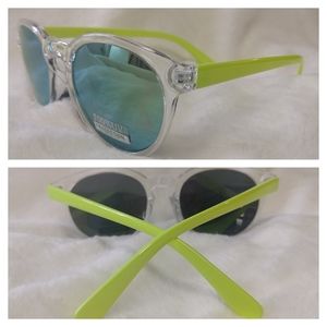 Retro 80s UV 400 2 Tone Mirror Sunglasses